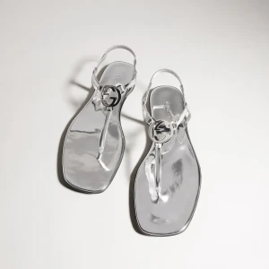 Thong Sandal With Interlocking G