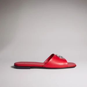 Slide Sandal With Double G