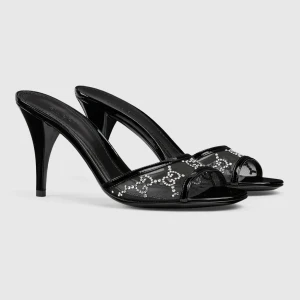 Crystal Slide Sandal