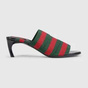 Mule Sandal With Web