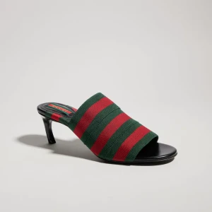 Mule Sandal With Web