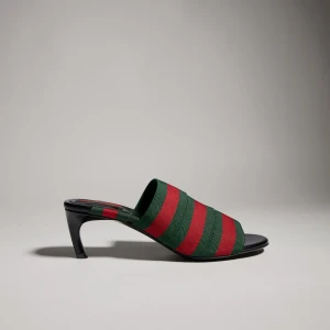 Mule Sandal With Web