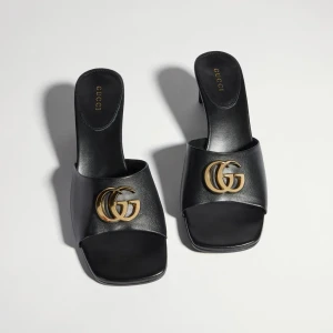 Slide Sandal With Double G