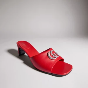 Slide Sandal With Double G