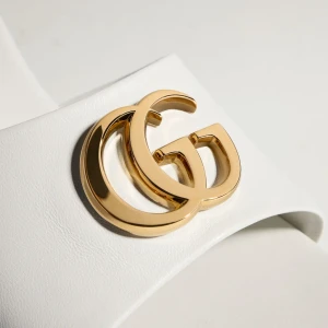 Slide Sandal With Double G