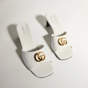 Slide Sandal With Double G