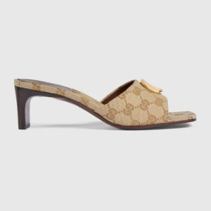 Slide Sandal With Double G