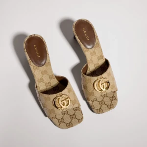 Slide Sandal With Double G