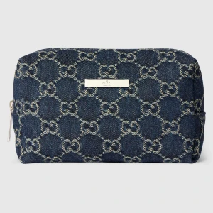 Medium Cosmetic Case With Gucci Plaque