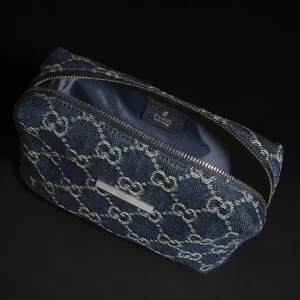 Medium Cosmetic Case With Gucci Plaque