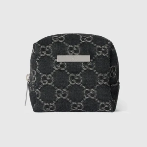 Small Cosmetic Case With Gucci Plaque