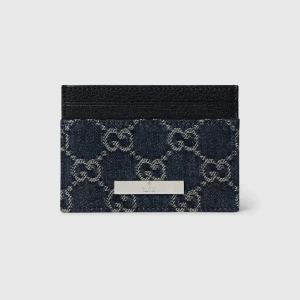 Card Case With Gucci Plaque