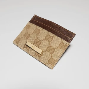 Card Case With Gucci Plaque