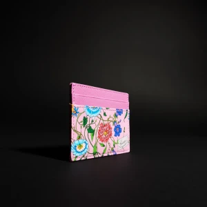 Flora-Motif Card Case