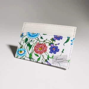 Flora-Motif Card Case