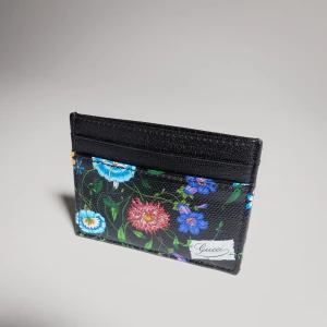 Flora-Motif Card Case