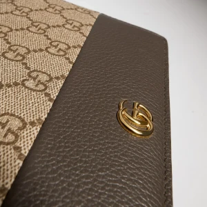 Bi-Color Gg Marmont Wallet On Chain