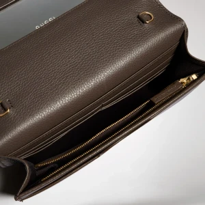 Bi-Color Gg Marmont Wallet On Chain