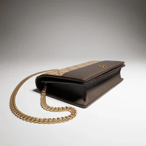 Bi-Color Gg Marmont Wallet On Chain