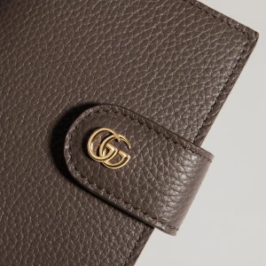 Bi-Color Gg Marmont Card Case