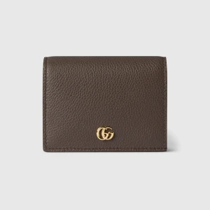 Bi-Color Gg Marmont Small Wallet