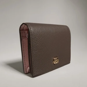 Bi-Color Gg Marmont Small Wallet