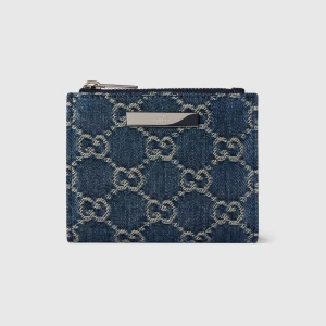 Small Wallet With Gucci Plaque