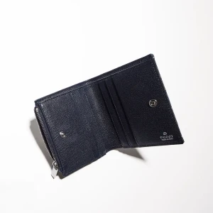 Small Wallet With Gucci Plaque