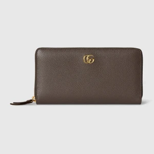 Bi-Color Gg Marmont Zip Around Wallet