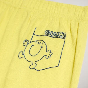 Baby Cotton Shorts With Embroidery