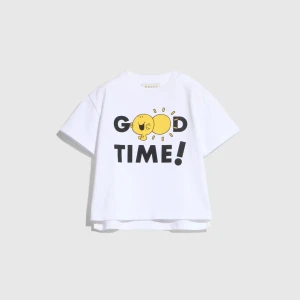 Baby Cotton T-Shirt With Print