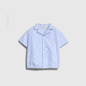Baby Gg Striped Poplin Shirt