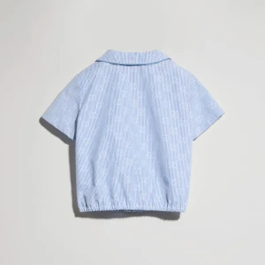 Baby Gg Striped Poplin Shirt