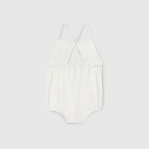 Baby Jersey Swimsuit With Print