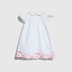 Baby Gg Cotton Jacquard Dress