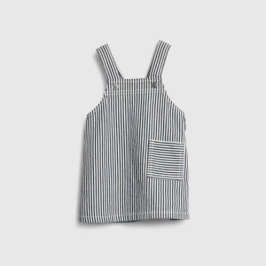 Baby Striped Denim Dress