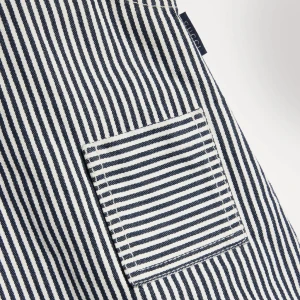 Baby Striped Denim Dress