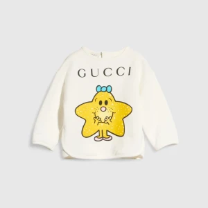 Baby Cotton Sweatshirt With Web