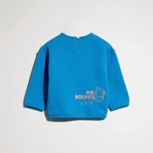 Baby Cotton Sweatshirt With Print