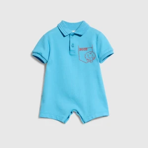 Baby Cotton One-Piece With Embroidery