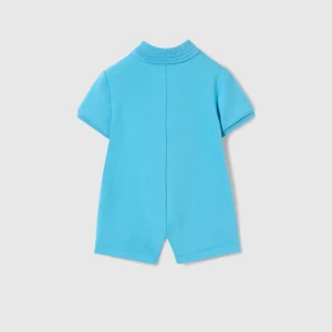 Baby Cotton One-Piece With Embroidery