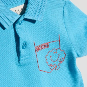 Baby Cotton One-Piece With Embroidery