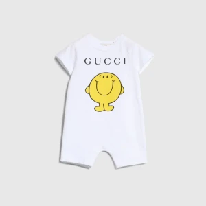 Baby Cotton One-Piece With Prints