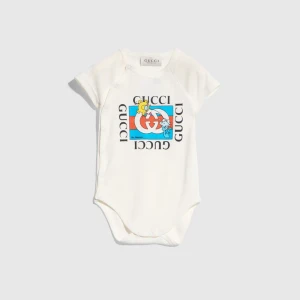 Baby Cotton One-Piece With Print