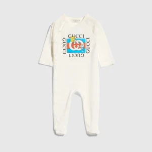 Baby Cotton One-Piece With Print