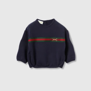 Baby Cotton Sweatshirt With Web