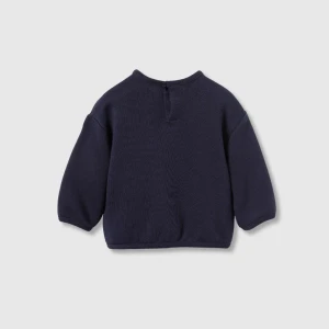 Baby Cotton Sweatshirt With Web
