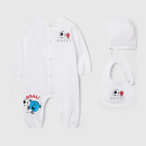 Baby Gg Cotton Three-Piece Gift Set