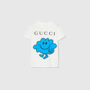 Baby Cotton T-Shirt With Prints