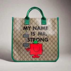 Children's Gg Tote Bag With Print